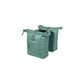 Sacoche double Brooklyn 41 L BASIL – MIK / Vert argenté