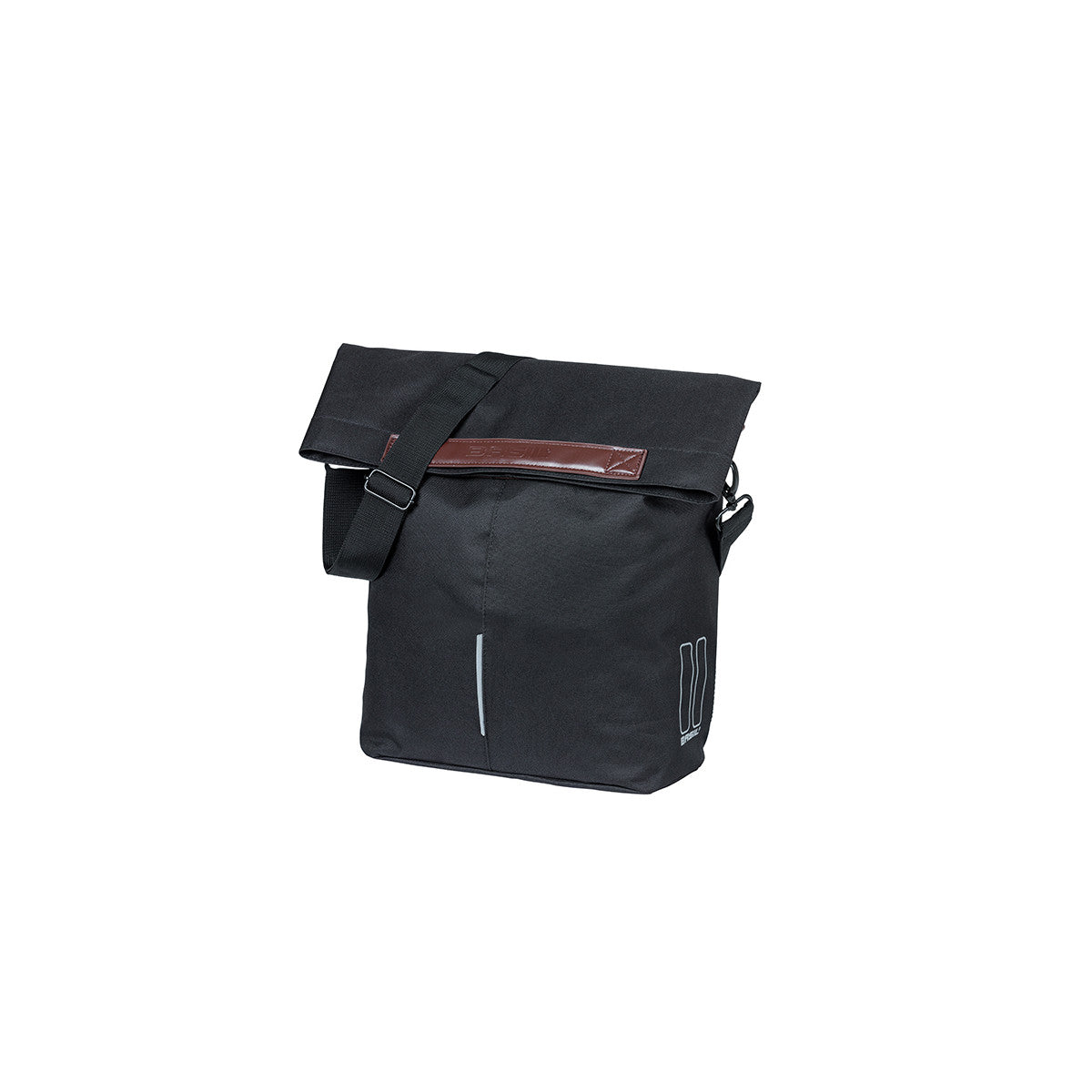 Sacoche arrière City 14-16 L BASIL – MIK Hooks / Noir