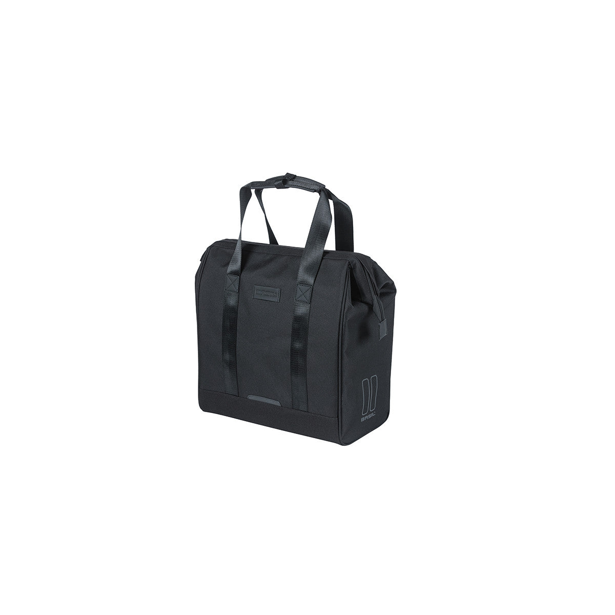Sacoche arrière Grand Shopper MIK Hooks 23 L BASIL – Noir