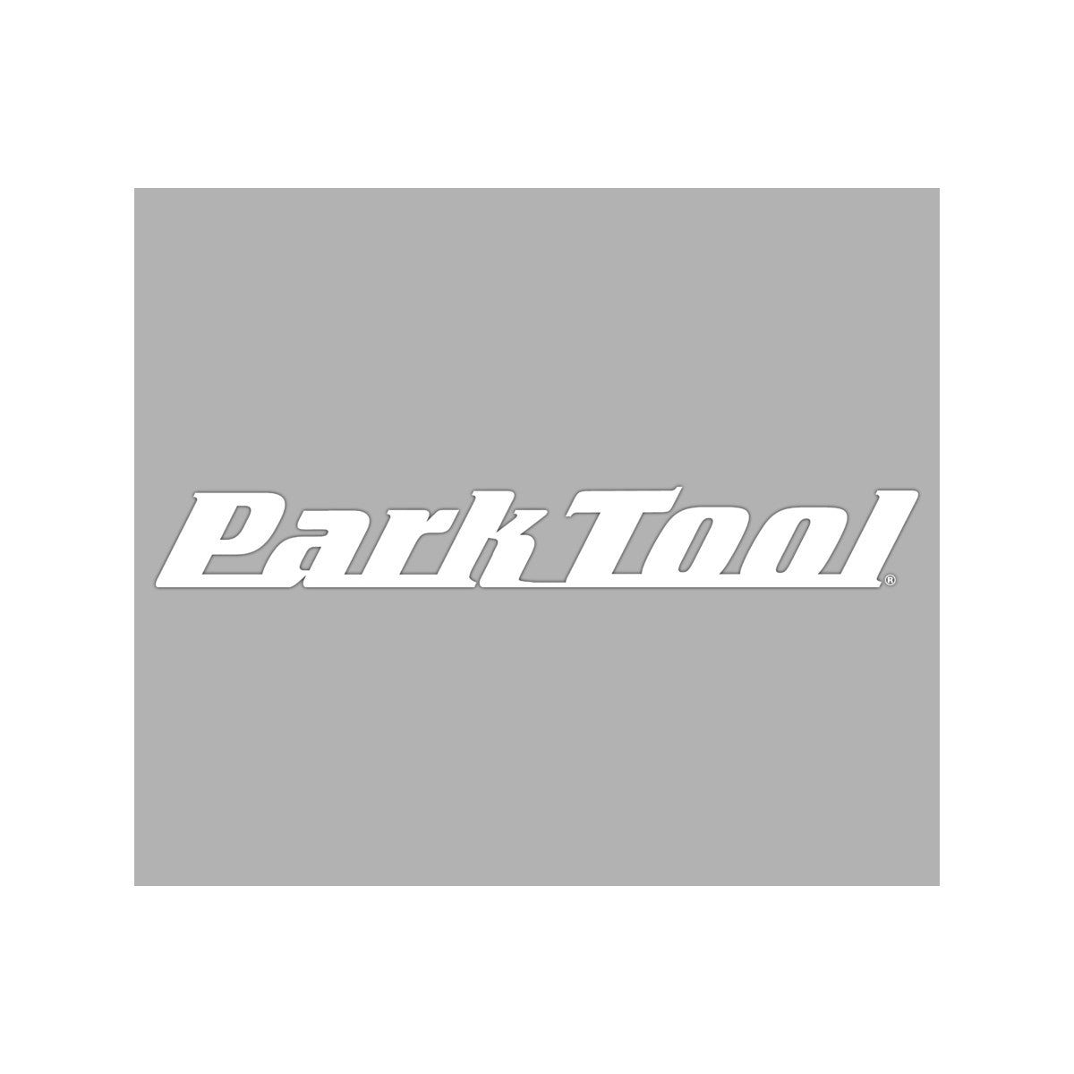 Logo adhésif blanc, 91cm Park Tool