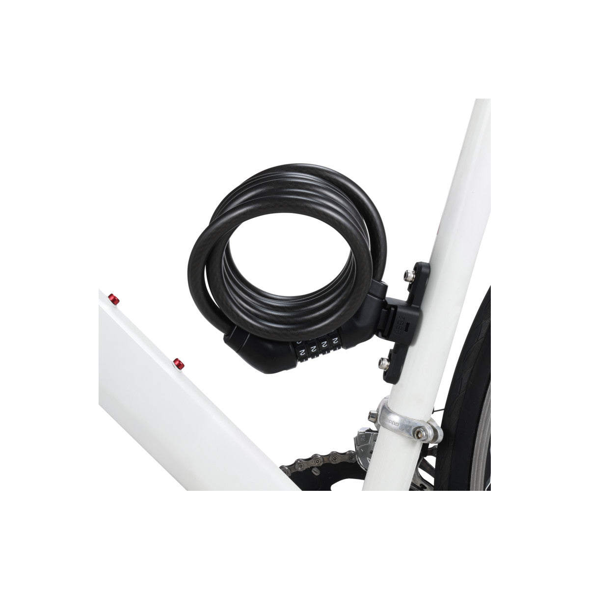 Antivol cable CodeGuard, 12mm x 180cm, avec support BBB
