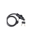 Antivol cable KeyGuard, 12mm x 120cm BBB