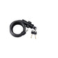 Antivol cable KeyGuard, 12mm x 180cm, avec support BBB
