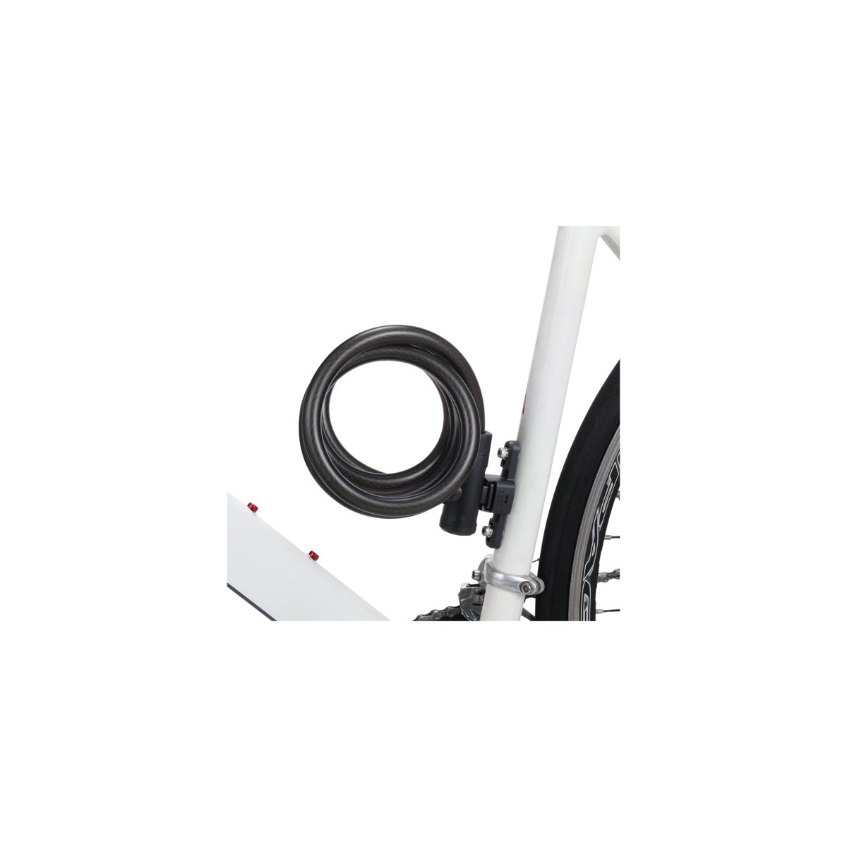Antivol cable KeyGuard, 15mm x 180cm, avec support BBB