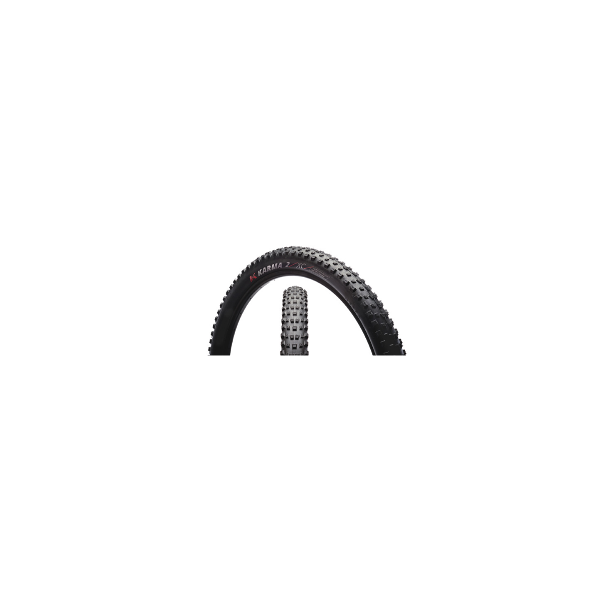 Pneu VTT XC Karma 2 KENDA – 29 x 2,20 (56-622) / 120 TPI / Noir