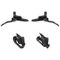 Freins à disque hydrauliques VTT Alhonga noir avant et arrière sans disques – vue 4