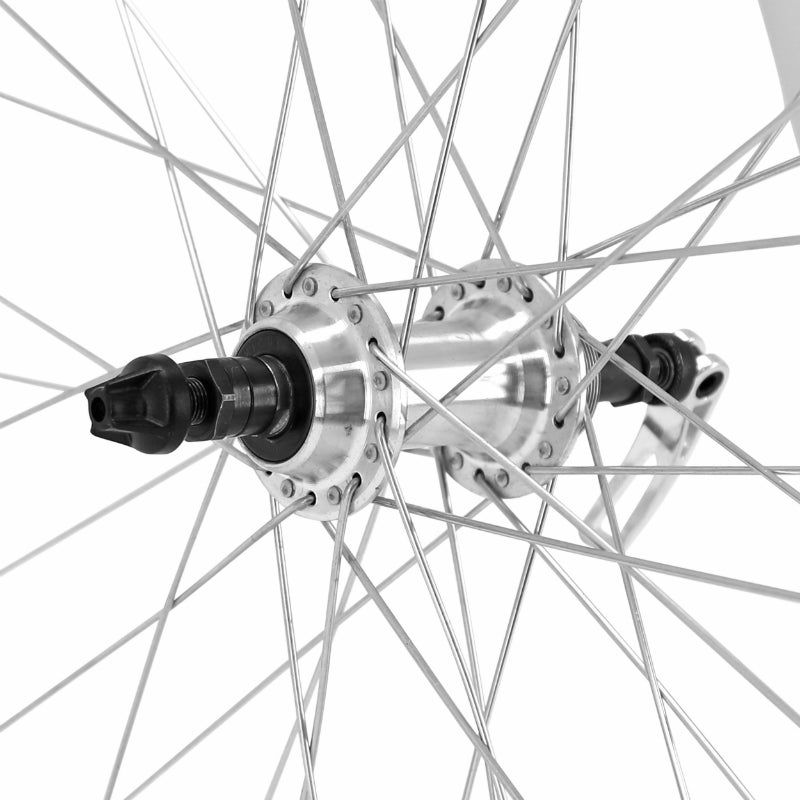 Roue arrière VTT 26" M110 noire roue libre 5-7 vitesses blocage rapide – vue 2