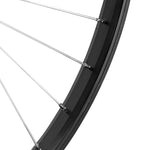Roue avant VTT 26" M110 noire blocage rapide