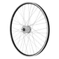 Roue avant VTT 27,5" ER10 noire moyeu dynamo Shimano 2,4 W – vue 4