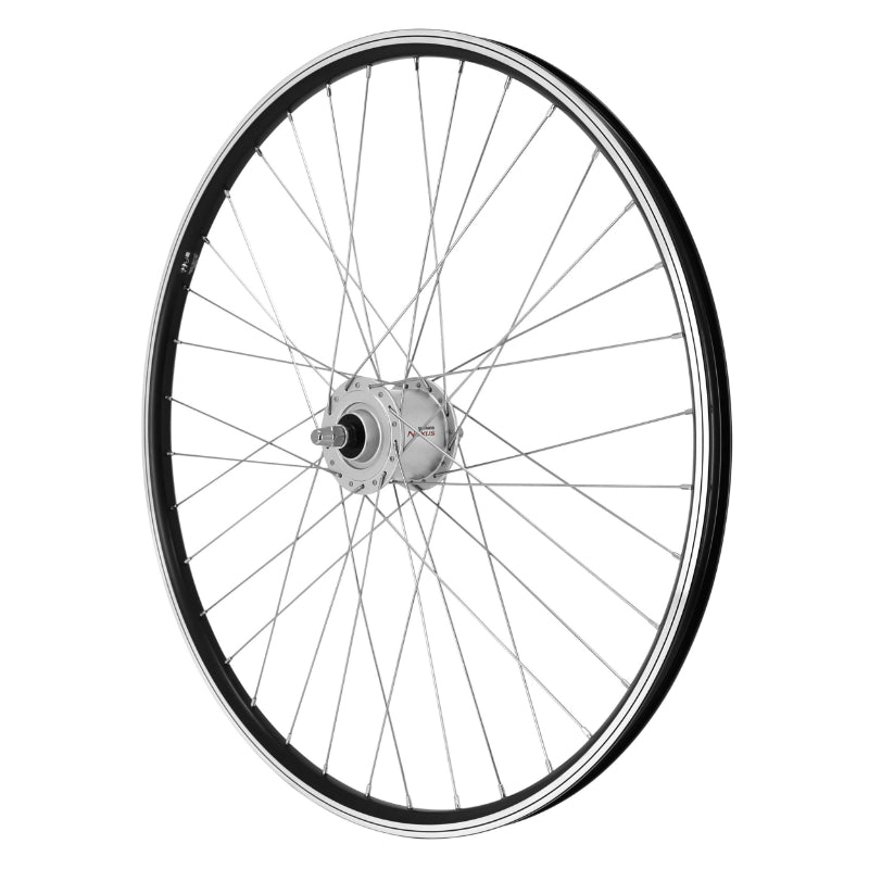 Roue avant VTT 27,5" ER10 noire moyeu dynamo Shimano 2,4 W – vue 4