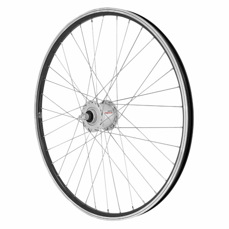 Roue avant VTT 27,5" ER10 noire moyeu dynamo Shimano 3 W – vue 4