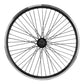 Roue arrière BMX 20" noire moyeu flip-flop 48 rayons – vue 3