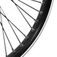 Roue arrière BMX 20" noire moyeu flip-flop 48 rayons – vue 2