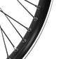Roue avant BMX 20" noire axe 3/8" 48 rayons – vue 2