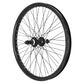 Roue arrière BMX 20" noire moyeu flip-flop alu 48 rayons – vue 4
