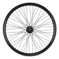 Roue arrière BMX 20" noire moyeu flip-flop alu 48 rayons – vue 3