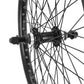 Roue arrière BMX 20" noire moyeu flip-flop alu 48 rayons – vue 2