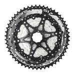 Cassette Sunrace MZ603 12 vitesses 11-51 VTT argent compatible Shimano