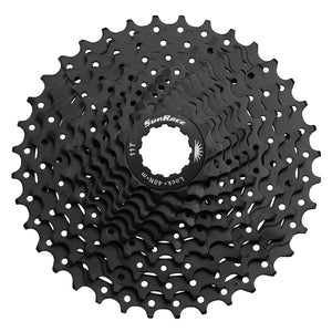 Cassette VTT Sunrace MS1 10 vitesses 11-36 compatible Shimano – Noir
