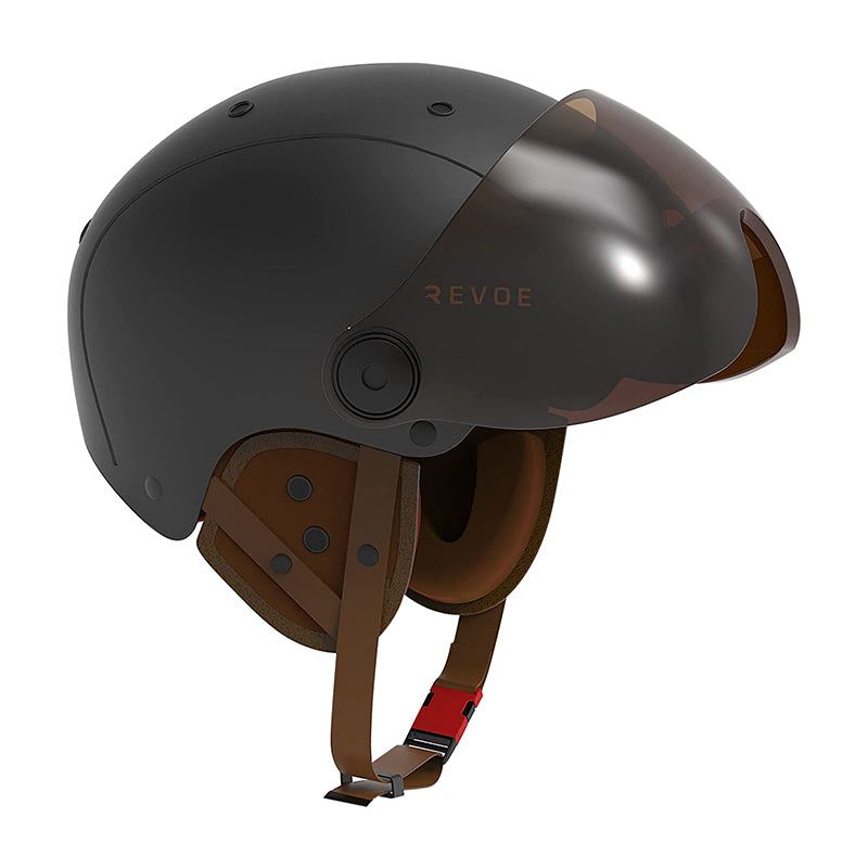 Casque urbain Revoe Premium écran réglable – Noir mat 57-58