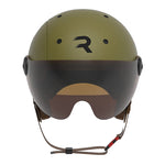 Casque urbain Revoe Premium écran réglable – Kaki mat 59-60