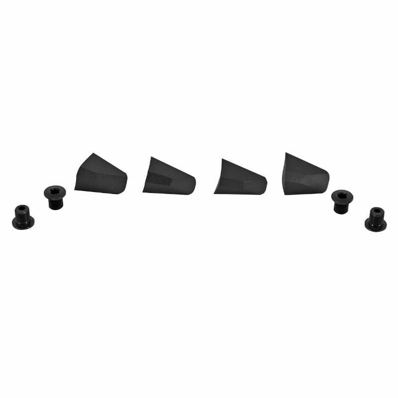 Intravis-capot de pédalier Spécialités TA noir pour plateau X110 (jeu de 4) – Shimano Dura-Ace 9200