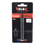 Prolongateurs de valve Presta Velox (paire) – 80 mm