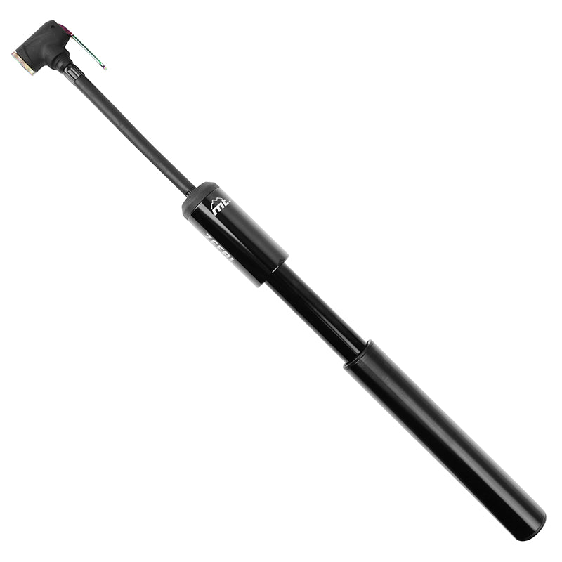 Mini pompe VTT Zefal MT Mini alu noir mat 4 bars