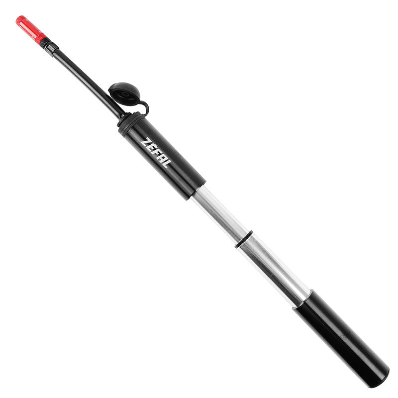 Mini pompe gravel Zefal Gravel Mini alu noire 5,5 bars – vue 4