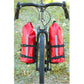 Sacoche de fourche Zefal Z Adventure Fork Pack 6 L rouge avec support – vue 5