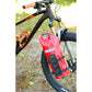 Sacoche de fourche Zefal Z Adventure Fork Pack 6 L rouge avec support – vue 2
