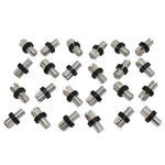 Vis de réglage de câble M10 x 11,5 alu argent fendues (lot de 25)