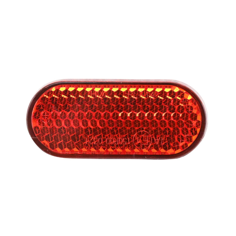 Catadioptre adhésif rouge pour tige de selle 50 x 22 mm – vue 2