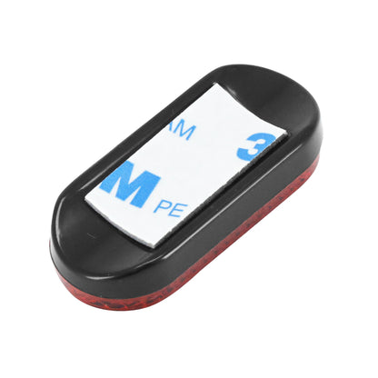 Catadioptre adhésif rouge pour tige de selle 50 x 22 mm