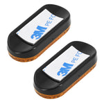 Catadioptres adhésifs orange latéraux 50 x 22 mm (paire)