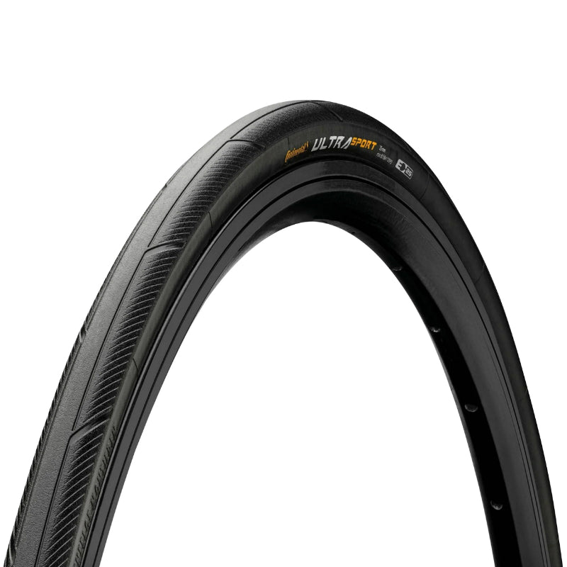 Pneu route Continental Ultra Sport 3 noir flanc marron tringle souple – 700 x 28 (28-622)