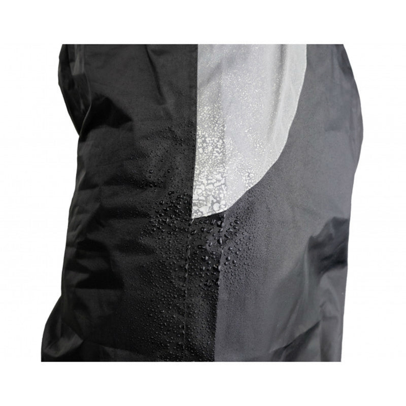 Pantalon de pluie imperméable noir avec réflecteurs – XL-XXL