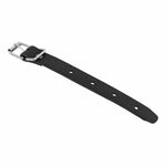 Courroie de sacoche arrière Sport Fabric effet cuir noir