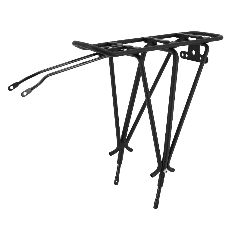 Porte-bagages arrière alu noir 26" à 29" compatible Basil MIK – 25 kg