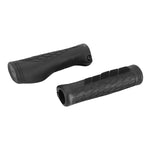 Poignées ergonomiques city-VTT Newton Aéro noires recyclées 130 mm (paire)