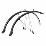 Garde-boue city 700 P2R Trekking noir incassable 45 mm (paire)