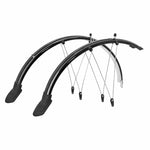 Garde-boue city 700 P2R Trekking noir incassable 60 mm (paire)