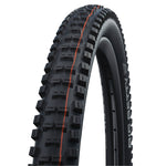 Pneu VTT gravity-VAE Schwalbe Big Betty Addix Super Gravity Enduro noir tringle souple tubeless ready – 29 x 2,60 (65-622)