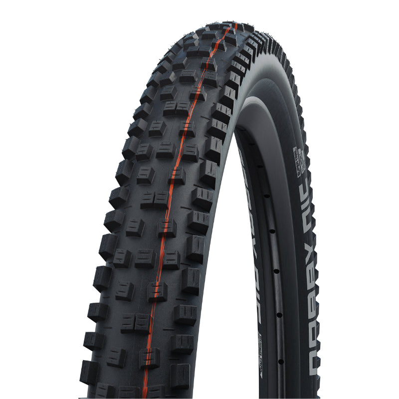 Pneu VTT-VAE Schwalbe Nobby Nic EVO Addix Super Trail noir tringle souple tubeless ready – 29 x 2,60 (65-622)