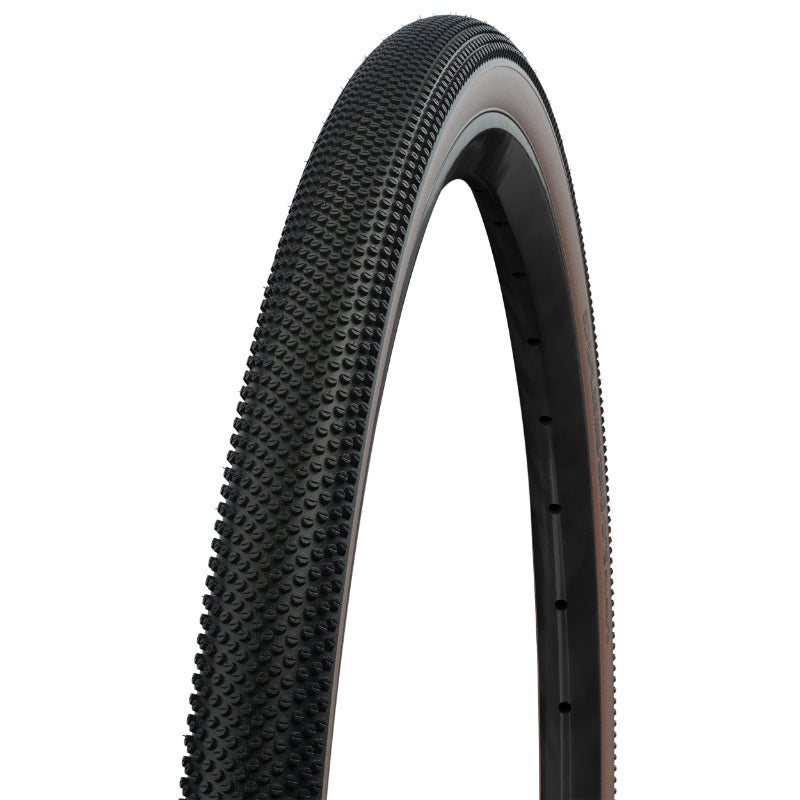 Pneu gravel Schwalbe G-One Allround noir-beige tringle souple tubeless ready – 700 x 45 (45-622)