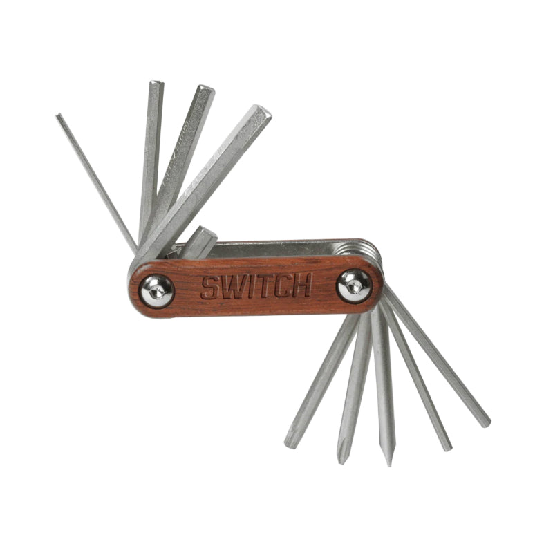 Outil multifonction Switch corps bois 8 fonctions