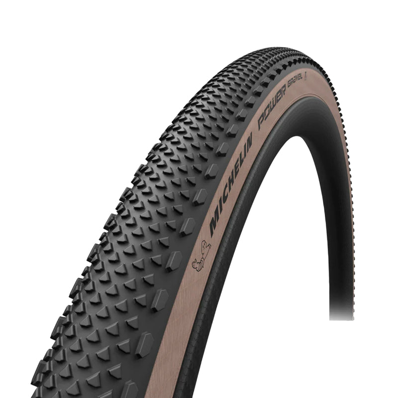 Pneu gravel Michelin Power Gravel noir-beige tringle souple tubeless ready – 700 x 40 (40-622)