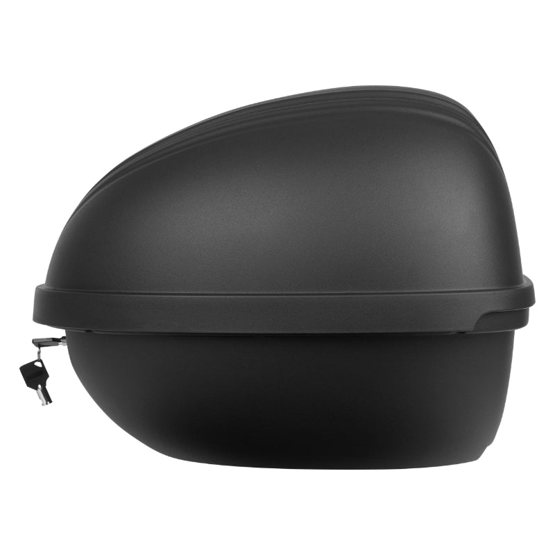 Top case Polisport E-Cargo Box 30 L noir à clé sur porte-bagages – vue 3