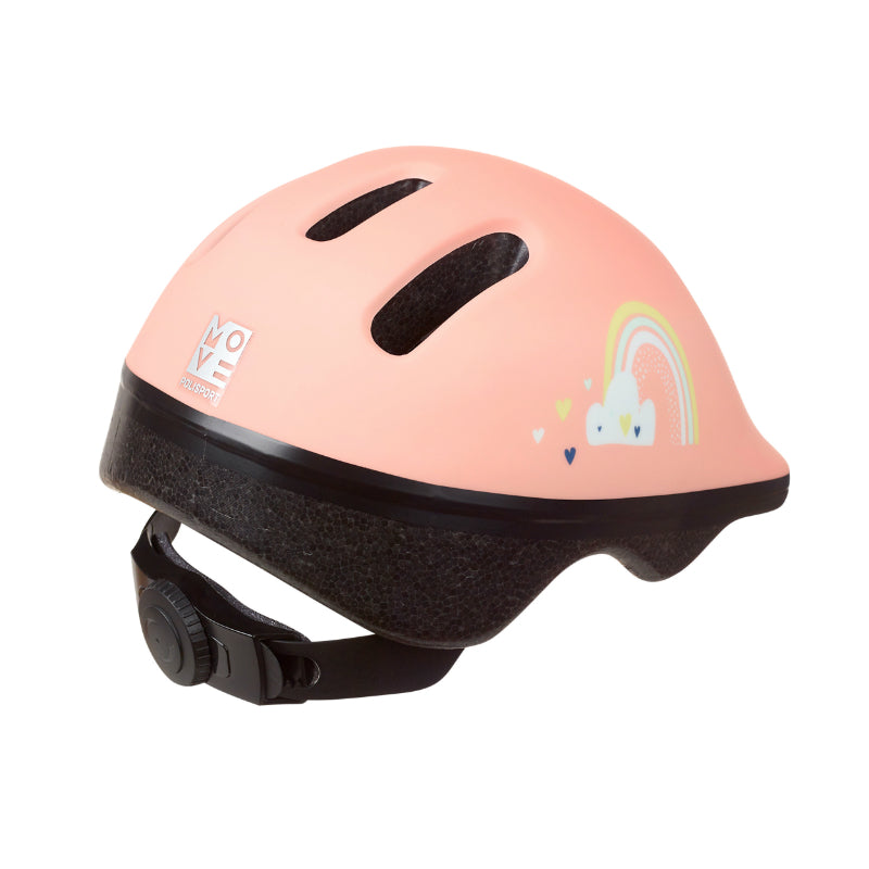 Casque vélo bébé Polisport Happy Rainbow rose 44-48 – vue 4