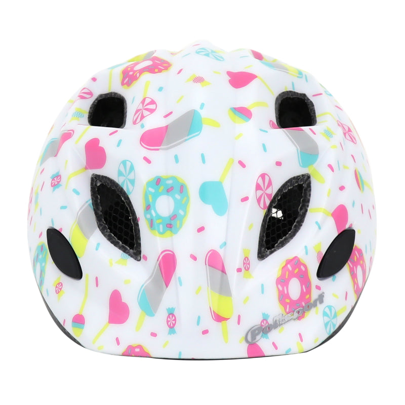 Casque vélo enfant Polisport Lollipops blanc-rose 48-52 – vue 7
